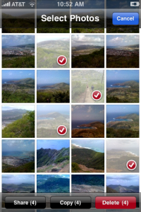 Figure 2: Copy Multiple Photos
