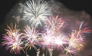 new-year-fireworks Fireworks on New Year's
