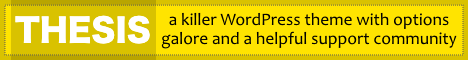 Thesis WordPress Theme Banner